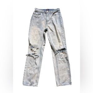 BDG Urban Outfitters Slim Straight Distressed High Rise Jeans Size 26 Denim
